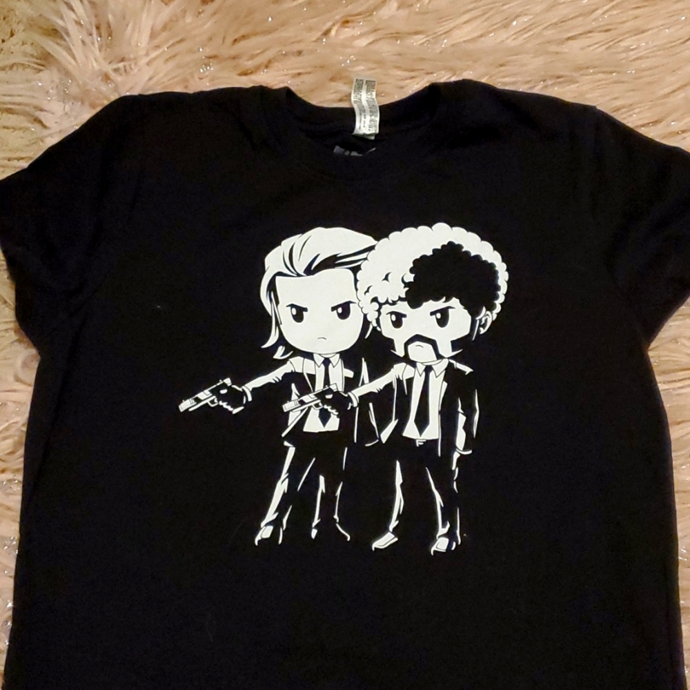 Women's small fitted Pulp Fiction Shirt